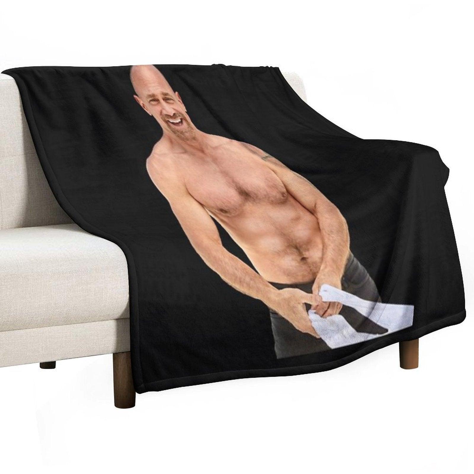 Chris Meloni Sexy Smile Throw Blanket