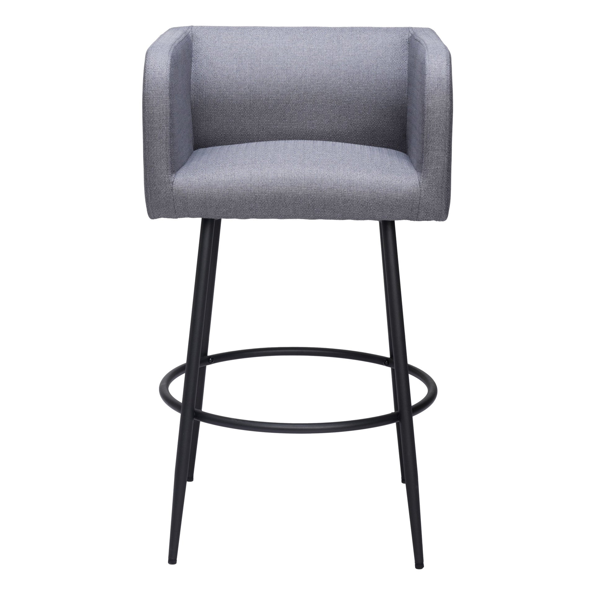 Horbat Barstool (Set of 2) Gray