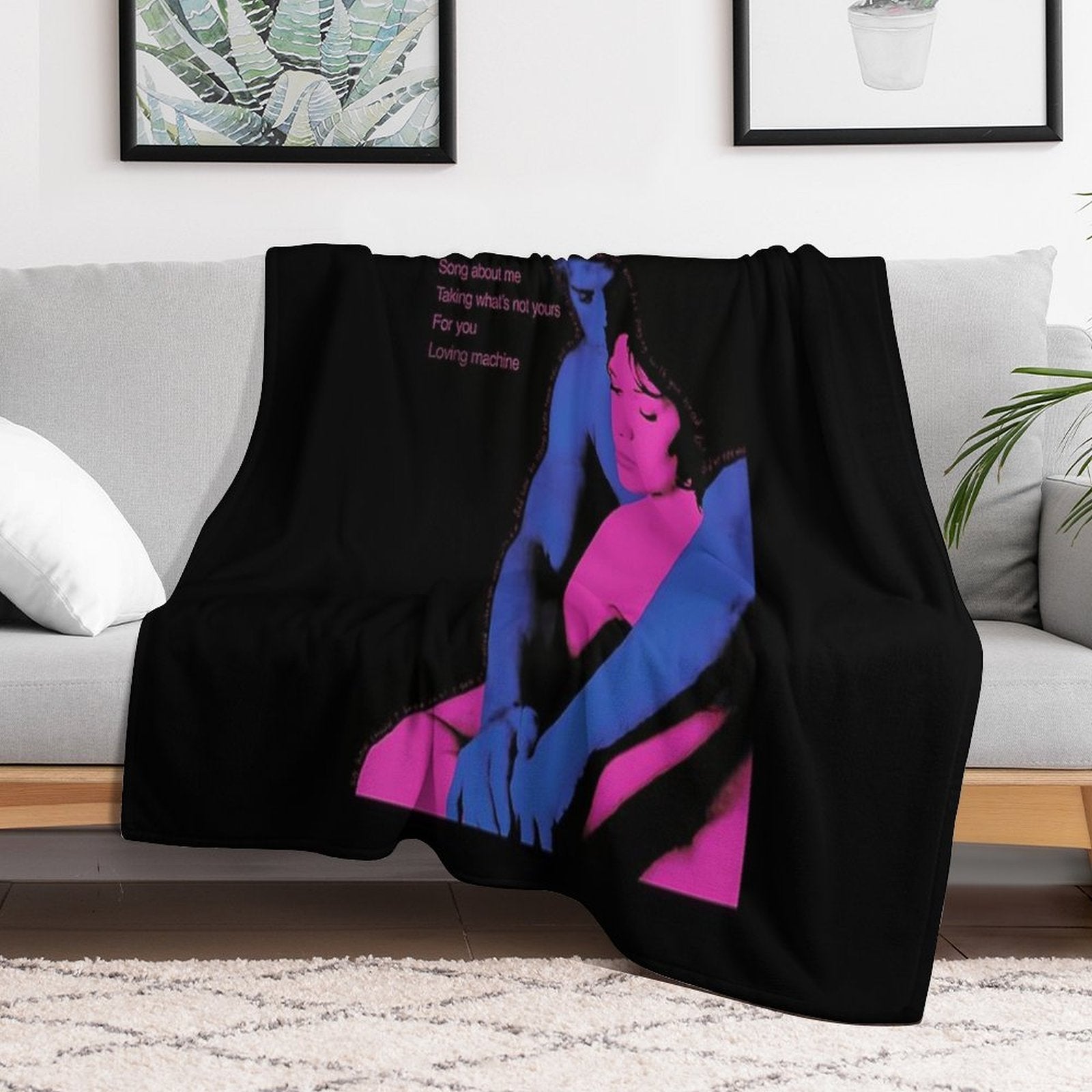Who Really Cares - Tv Girl Durable Throw Blanket
