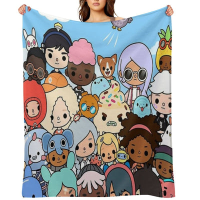 Toca Boca Sustainable Throw Blanket