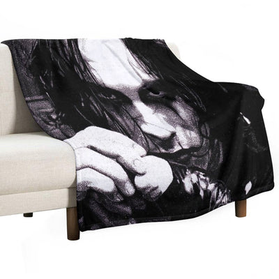 Eric Draven Crow Wrinkle-free Throw Blanket