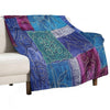 Flowers Abstract Velvety-soft Throw Blanket