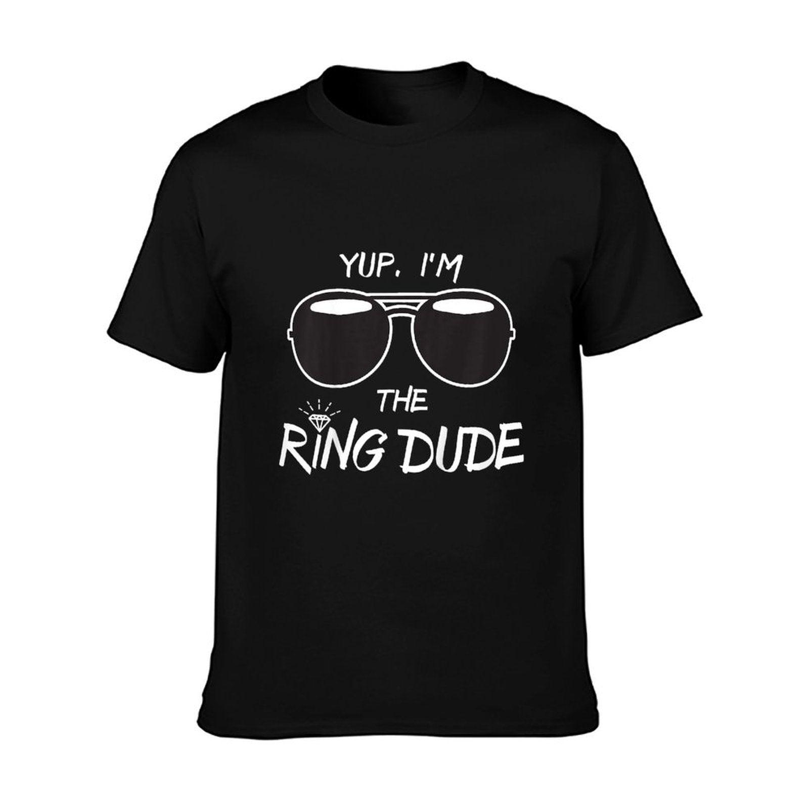 Yup I'm The Ring Dude - Funny Kids Ring Bearer T-Shirt