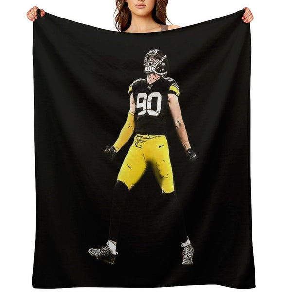 TJ Watt - Celebration Gift-ready Throw Blanket
