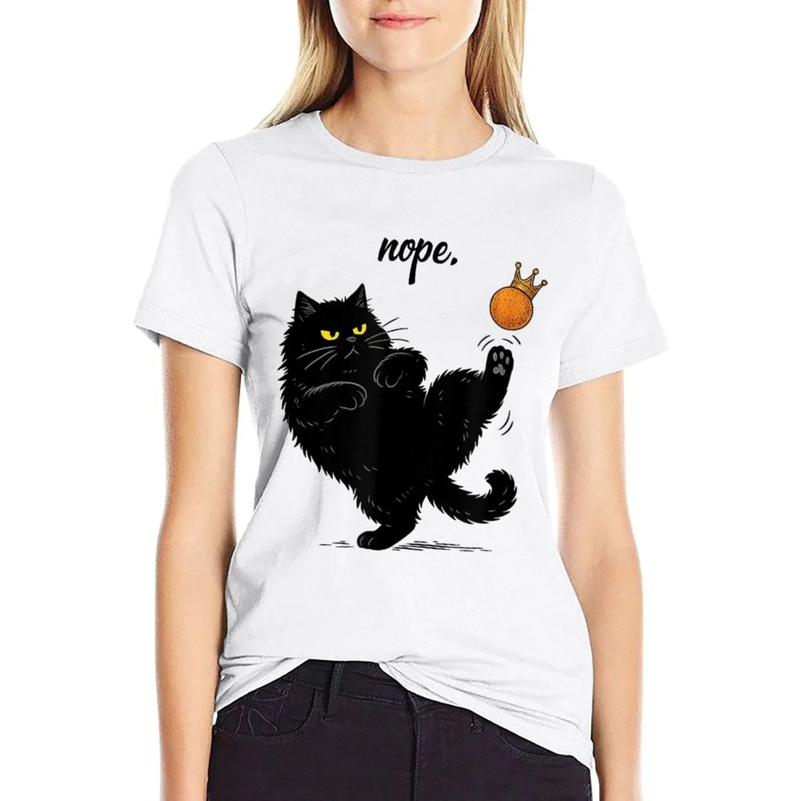 Nope No Kings In America We The People Political  Cotton T-Shirt