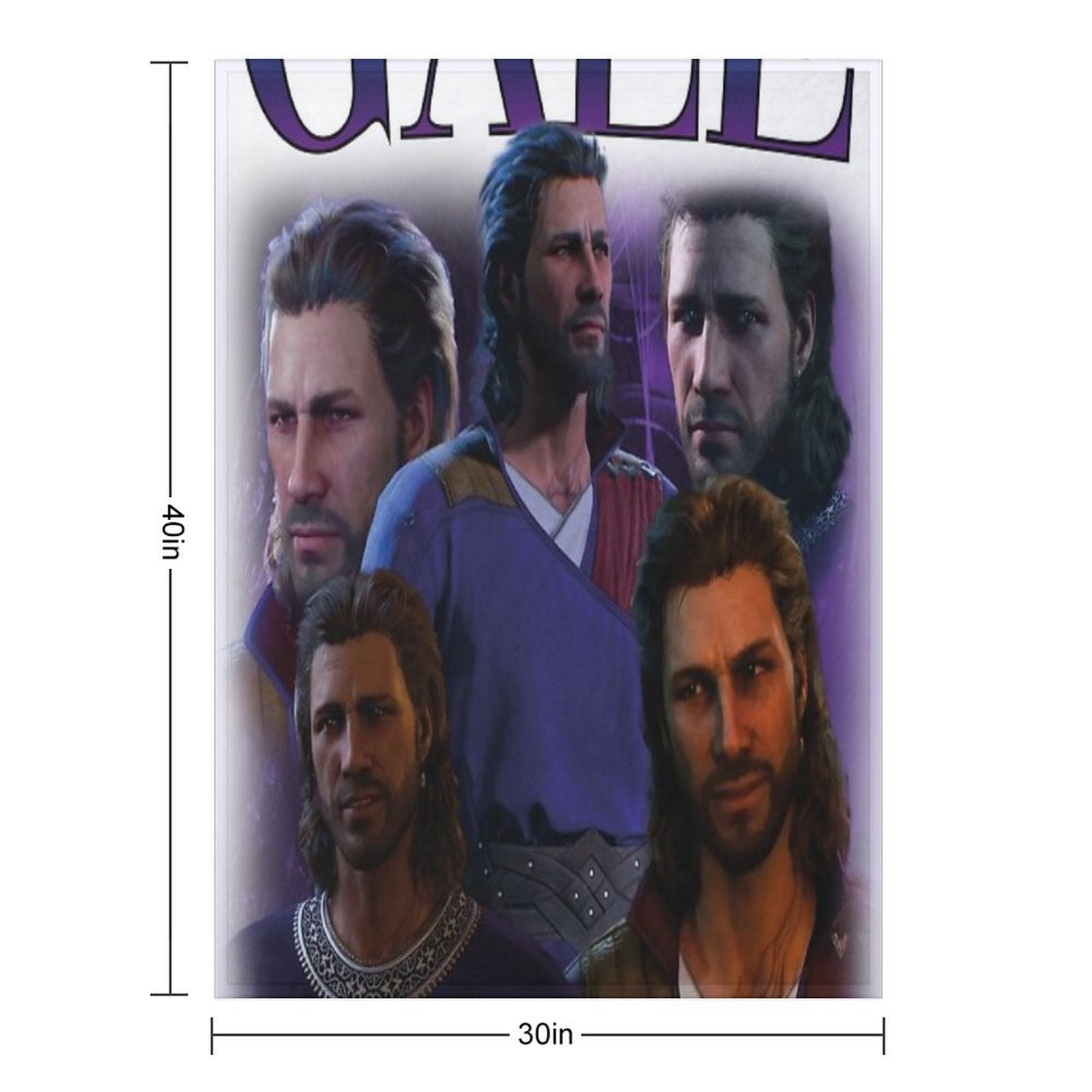 Gale of Waterdeep Durable Throw Blanket