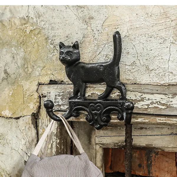 Cast Iron Animal Wall Hooks VagabondVintage