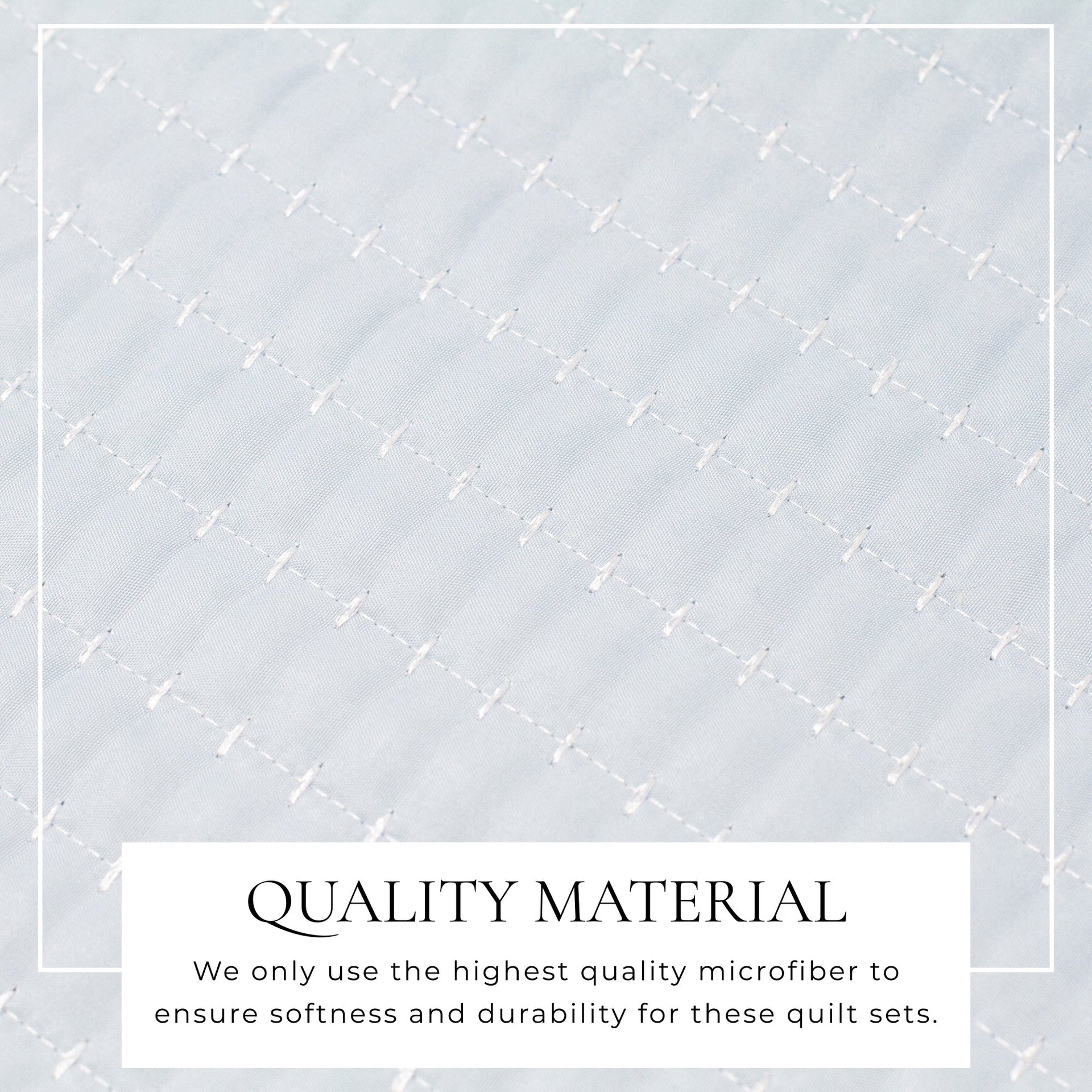 3-Piece Solid Quilt - Alicia Collection Great Bay Home