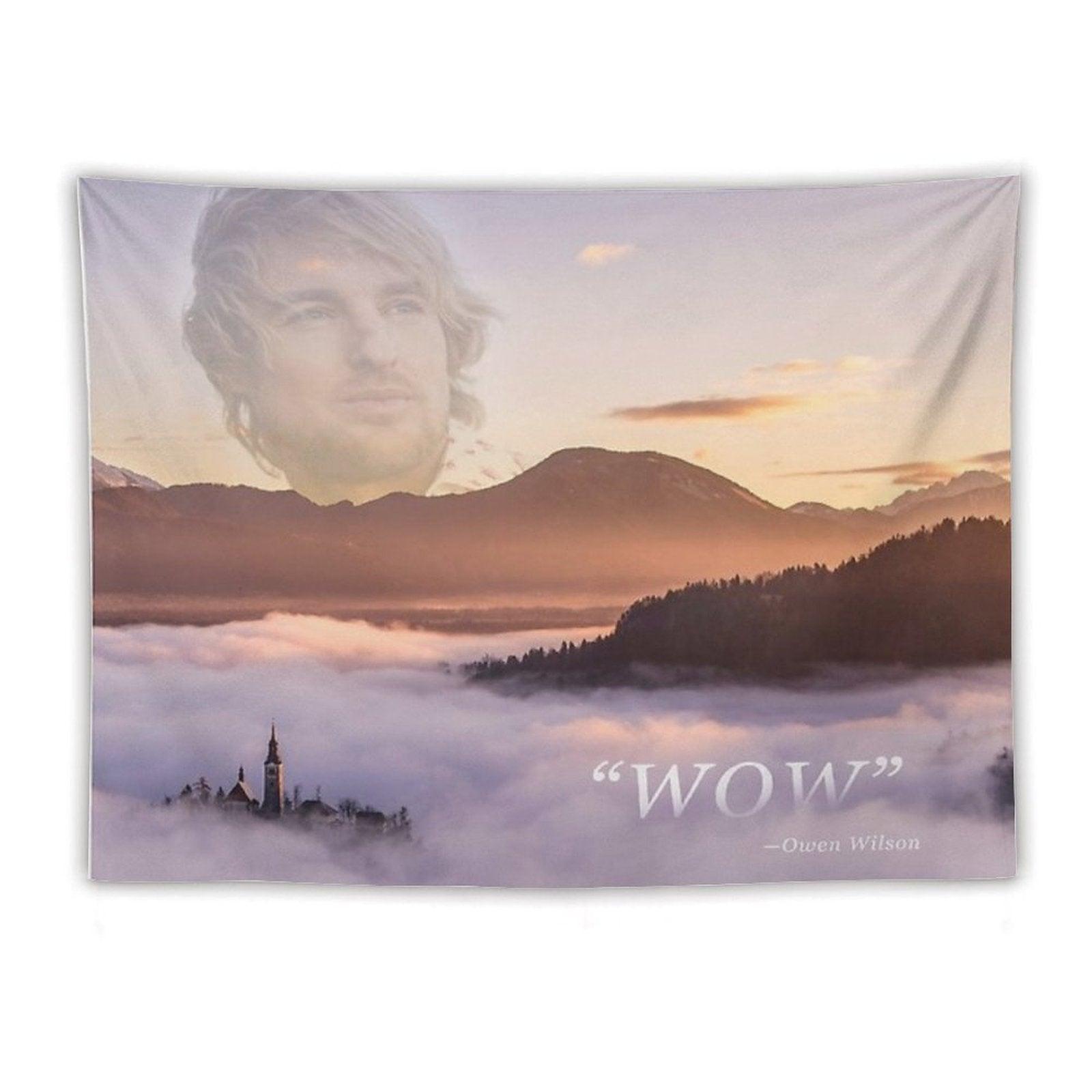 WOW - Owen Wilson Tapestry