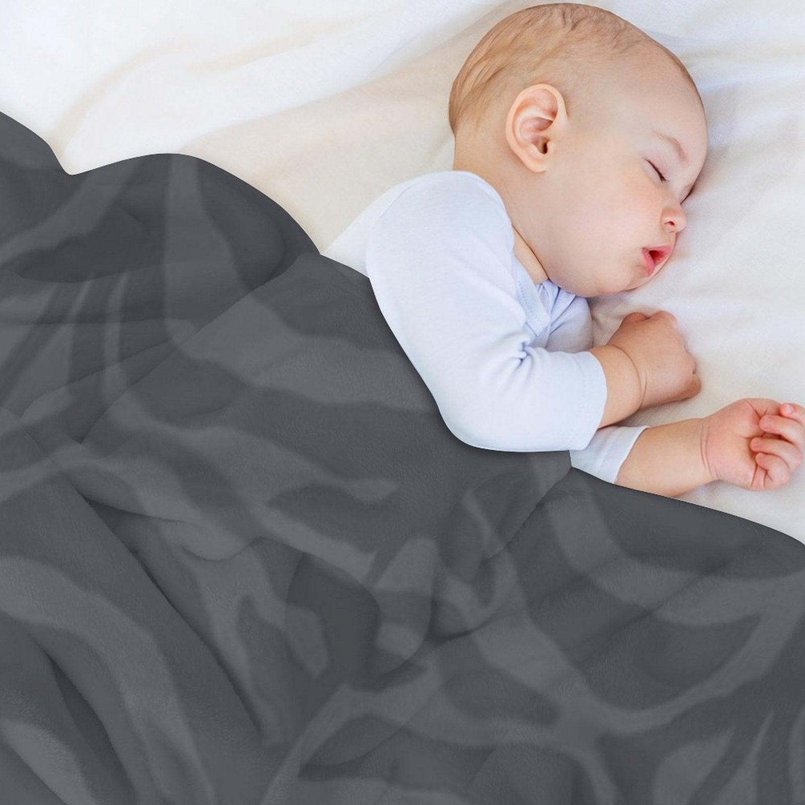 Tiger Print Design Throw Blanket