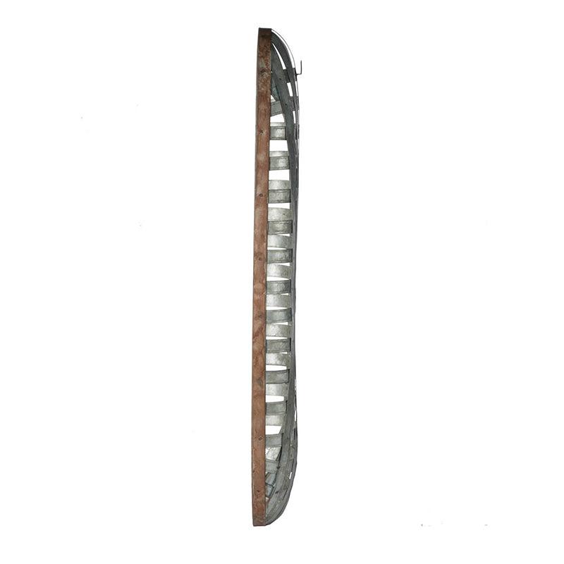 Vintage Silver Snowshoe Wall Art