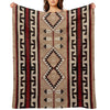 The Eternal  Navajo Pattern Throw Blanket