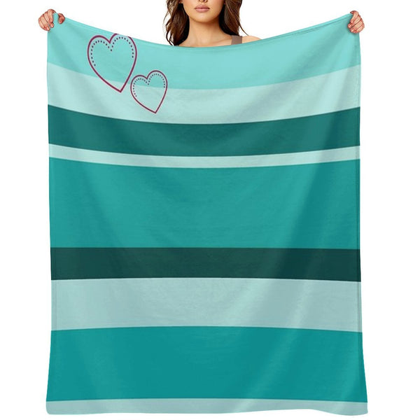 Lovers Easy Care Throw Blanket