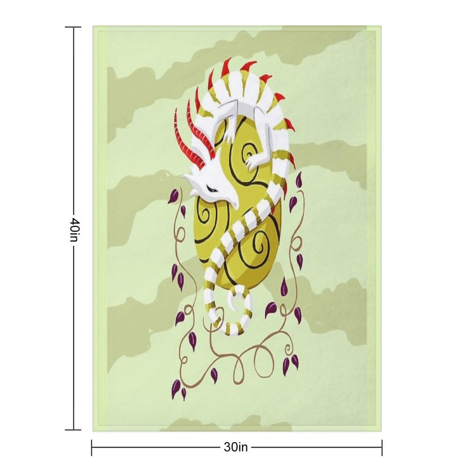 Dragon Egg Throw Blanket