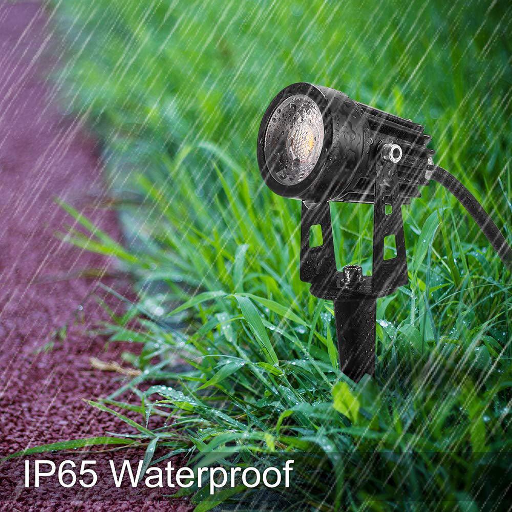 CD43 5W Waterproof LED Landscape Narrow Beam Directional Outdoor 12V Low Voltage Aluminum Spotlight