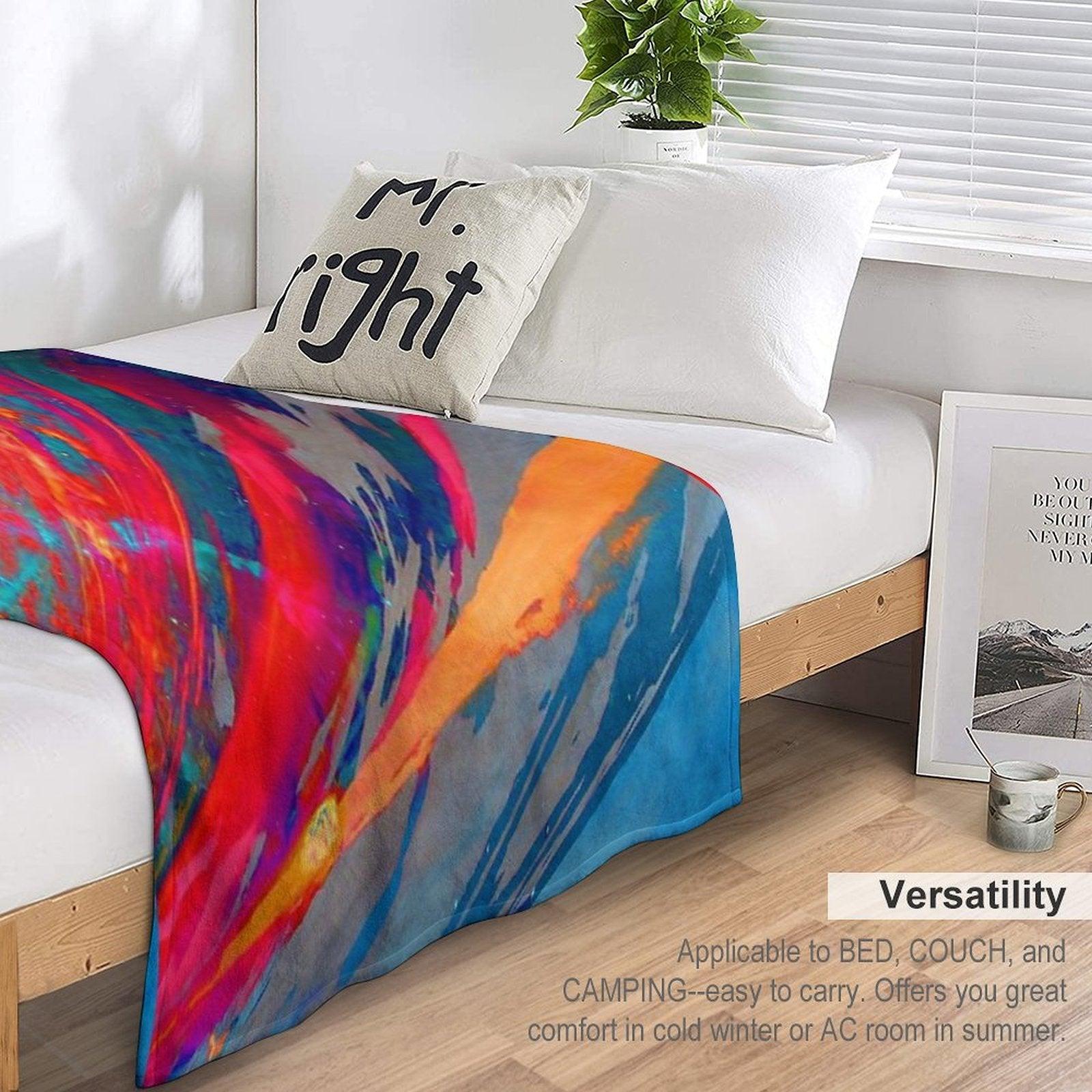 Nebula Throw Blanket