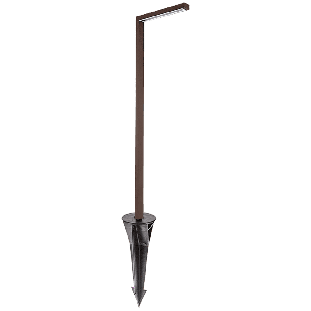 CDPA57 12V Low Voltage Aluminum LED Rectangular Bollard Aluminum Path Light