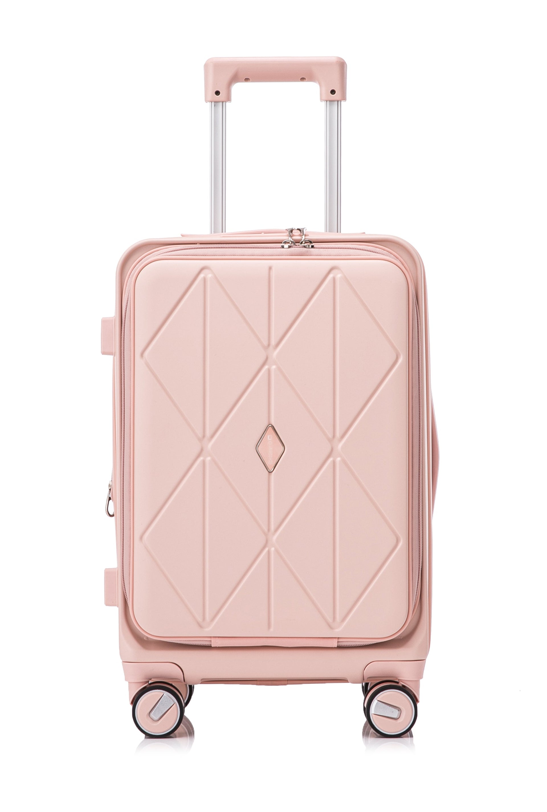Luggage Sets 3 Piece(20/24/28), Expandable Carry On Luggage with TSA Lock Airline Approved, 100% PC Hard Shell and Lightweight Suitcase with Front Pocket and Spinner Wheels