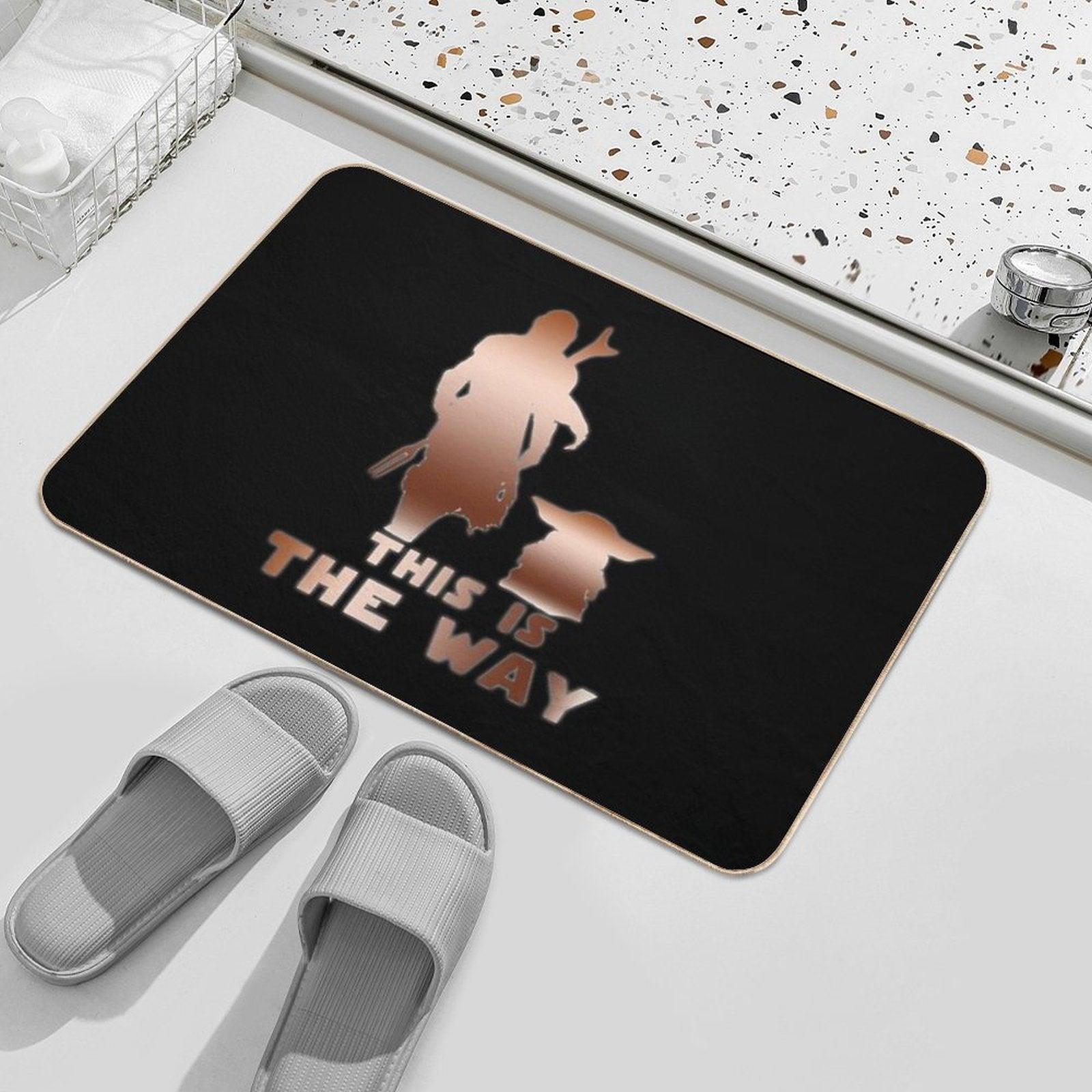 Mando (Variant) This Is The Way Bath Mat