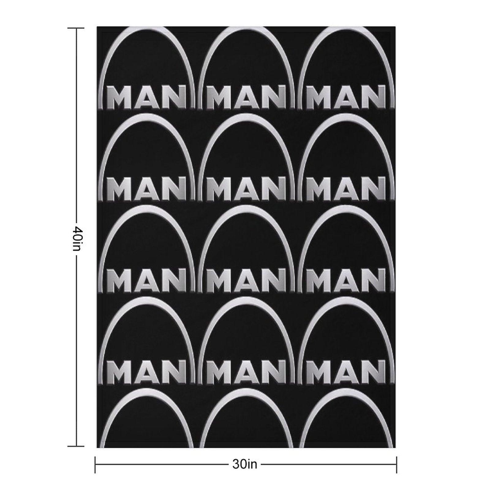 MAN Logo Throw Blanket