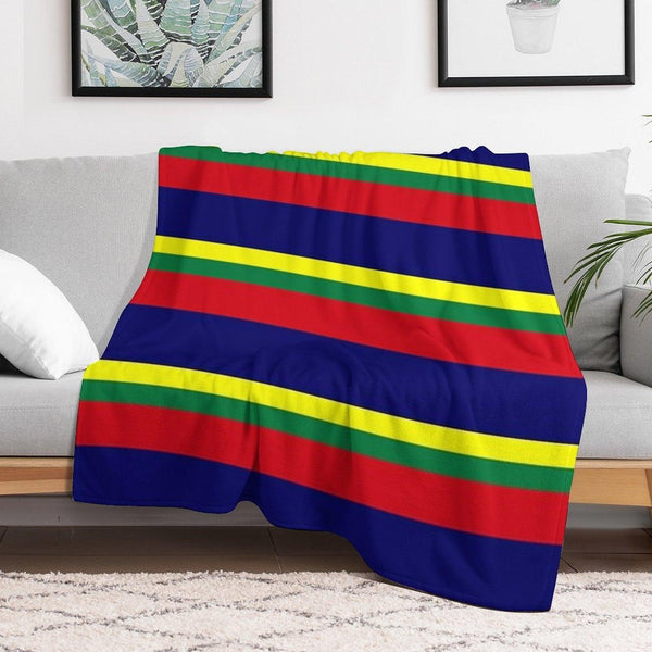 Royal Marines Commandos Colours - Army Regimental Throw Blanket