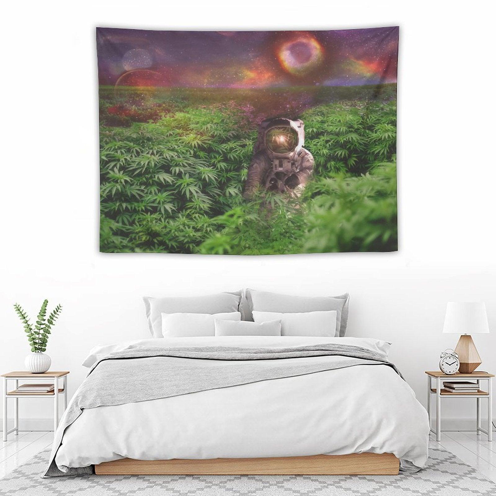 Astronaut in Planet Tapestry