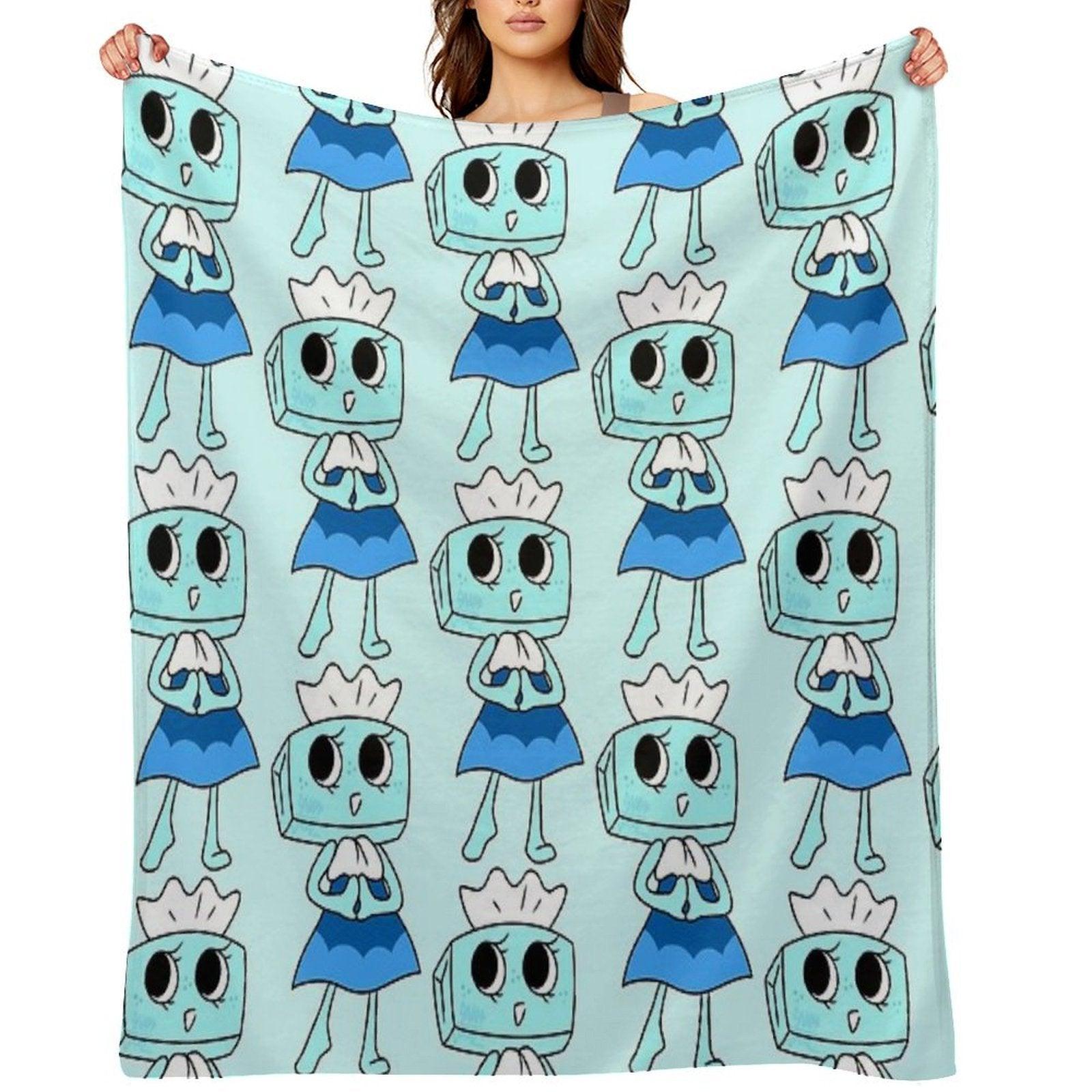 Tisha The Tissue Box!! Throw Blanket