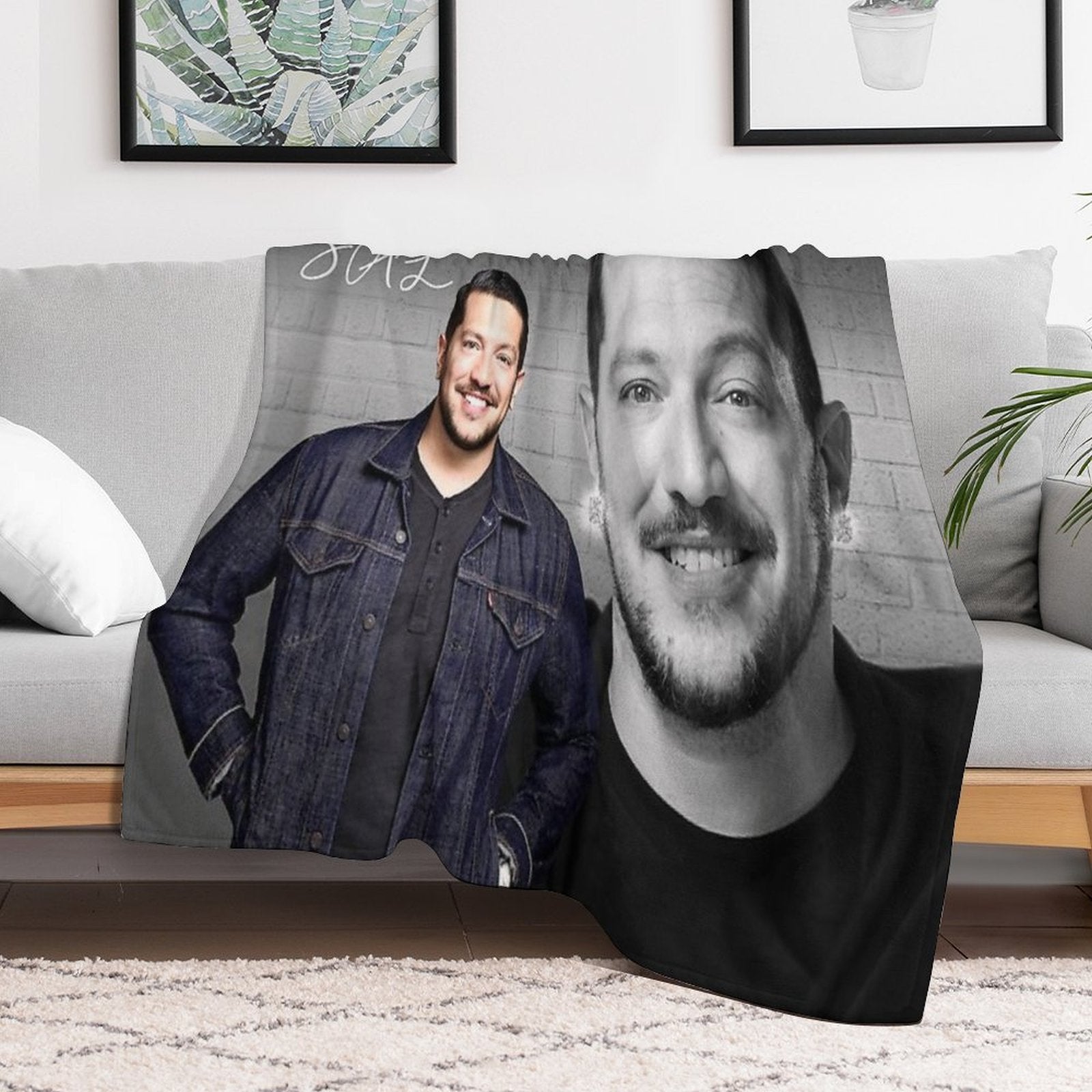 Sal Vulcano Impractical Jokers Sal Lightweight Throw Blanket