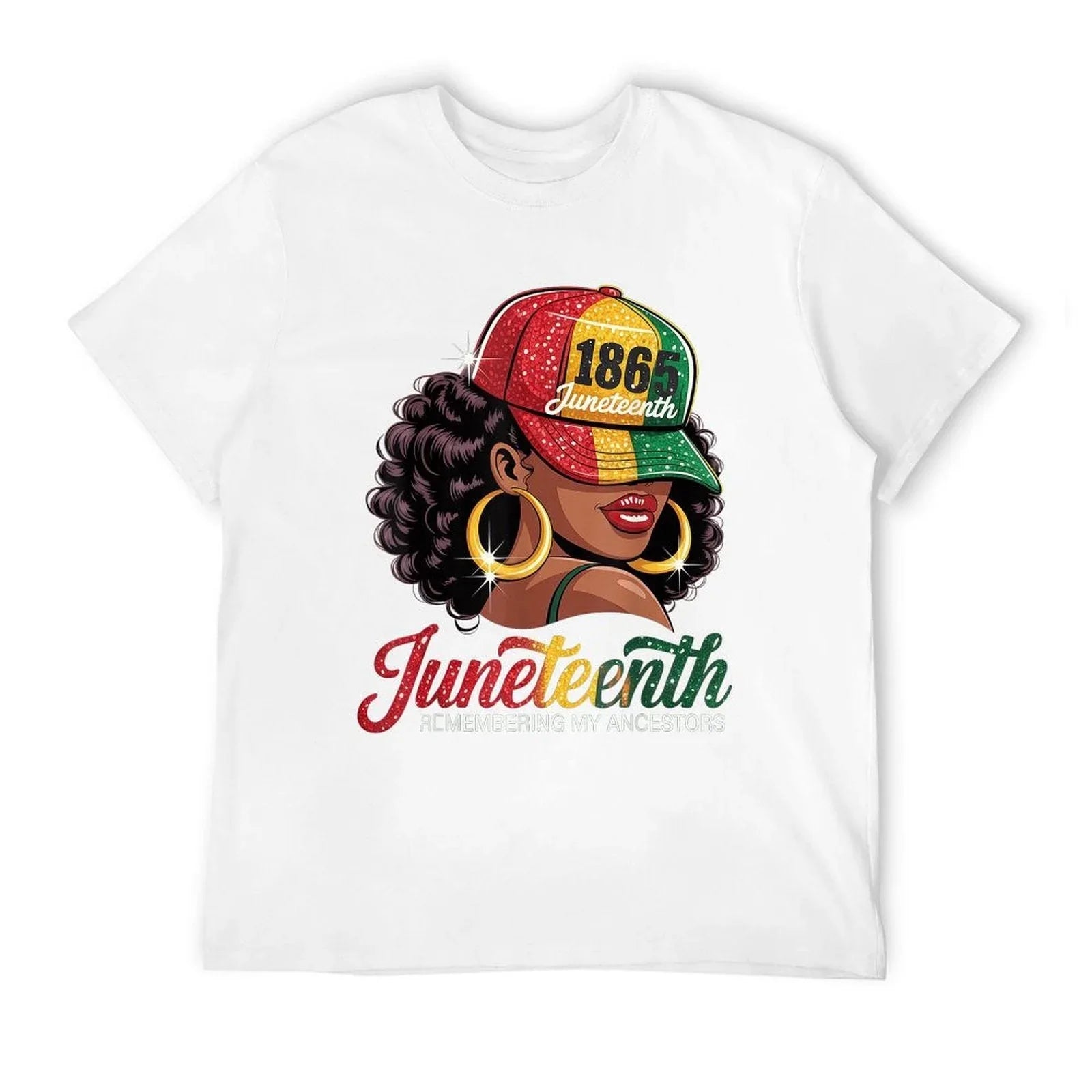 Juneteenth Black Women Girls Remembering My Ancestors  Quick-drying T-Shirt