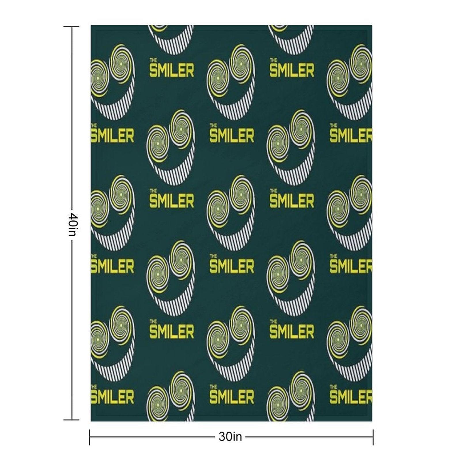 The Smiler Throw Blanket