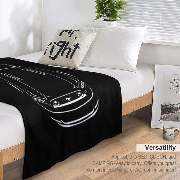 Ford Mustang S197 2013-2014 Throw Blanket