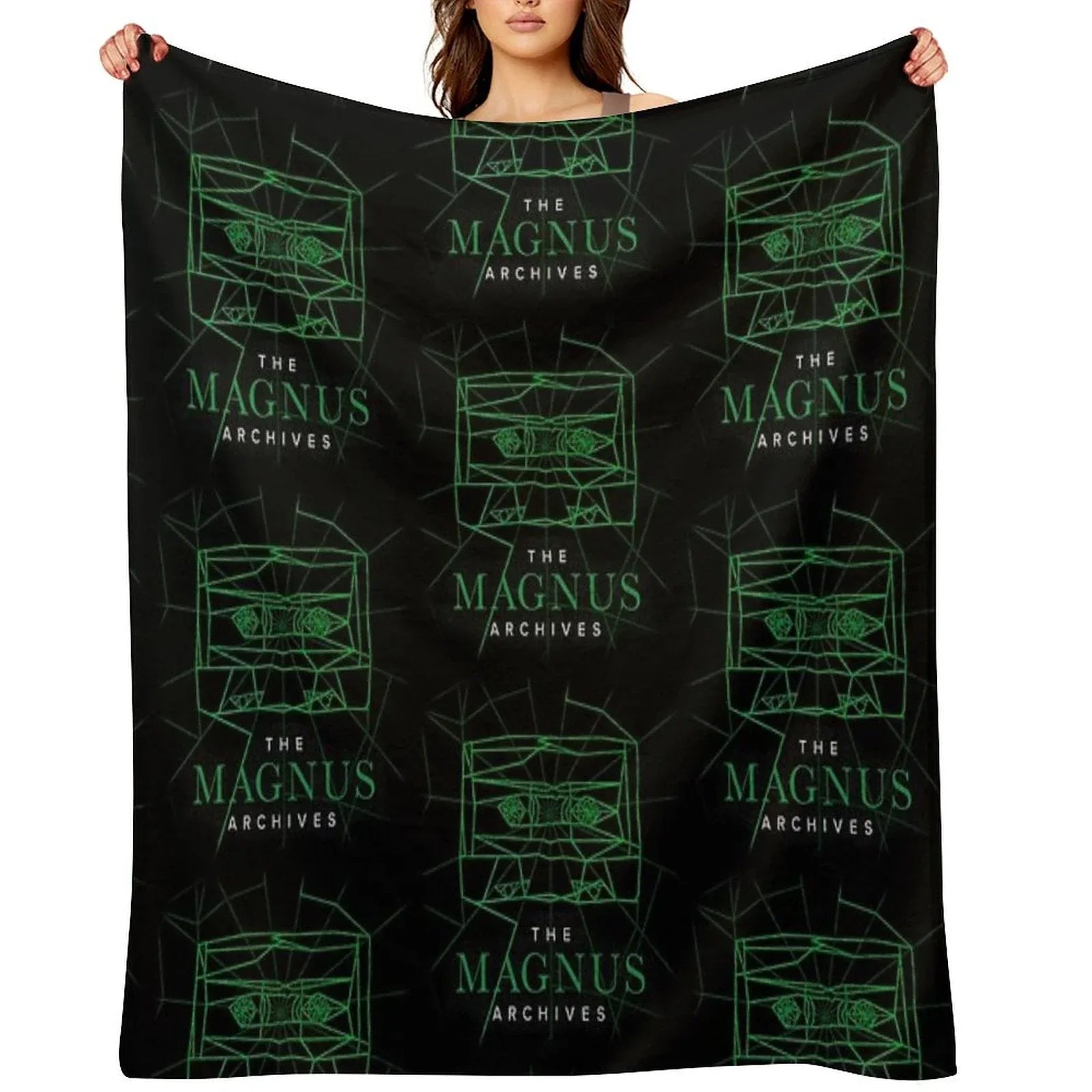 [Transparent] The Magnus Archives Logo (Season 5) Throw Blanket