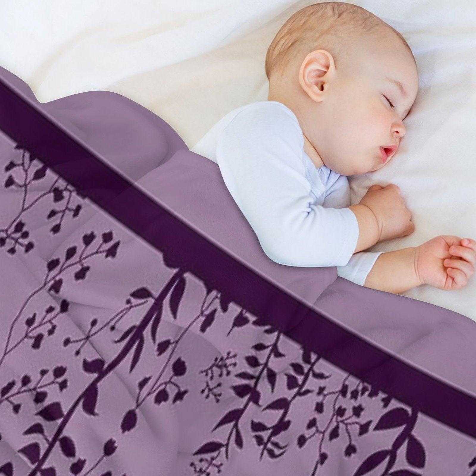 Bella Swan's Comforter Set Replica  Purples Cool - Version 2  Twilight Saga Fanart Throw Blanket