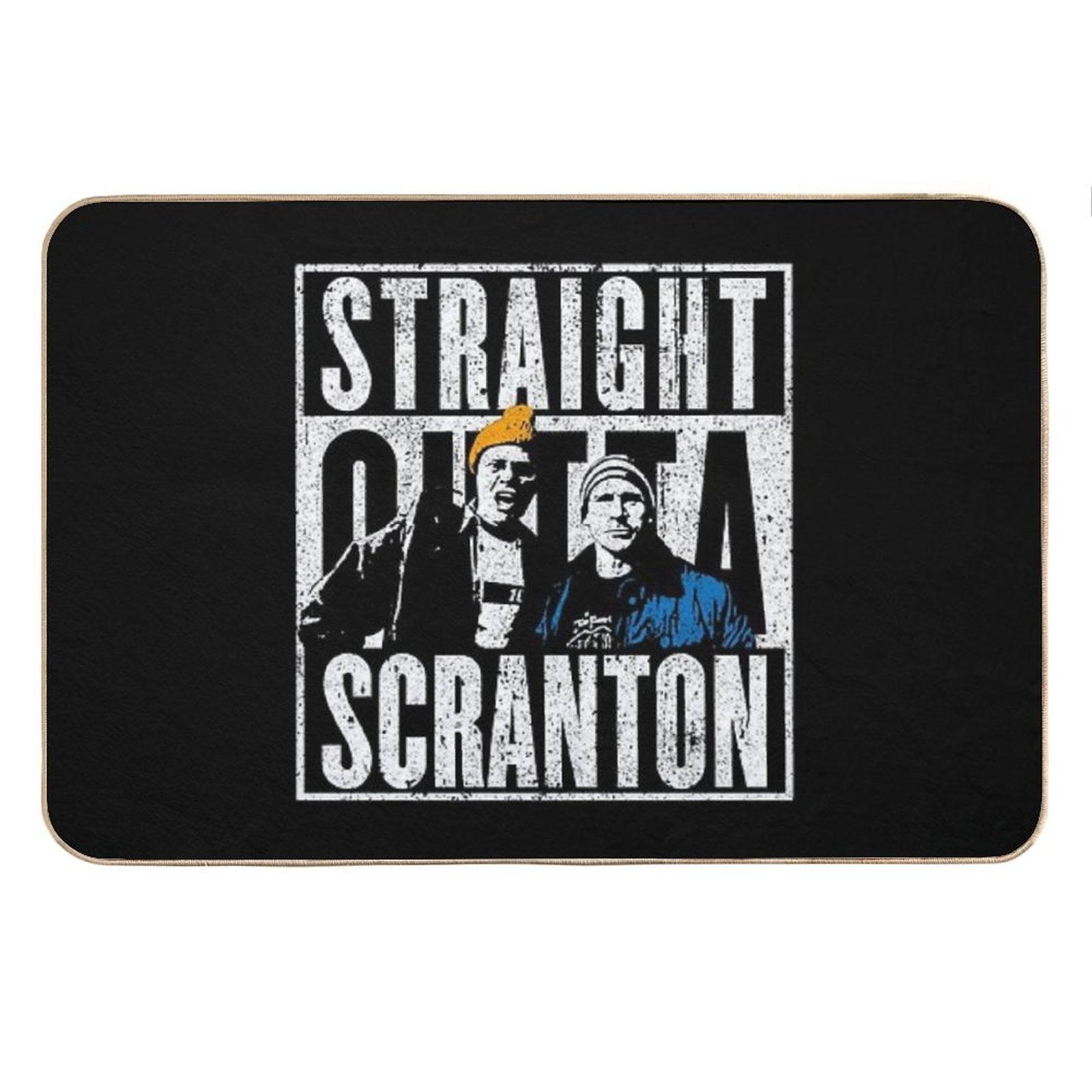 Straight Outta Scranton - Lazy Scranton Bath Mat