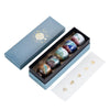 Chinese Kiln Ceramic Set of Five Cups in Gift Packaging - Five Blessings Set