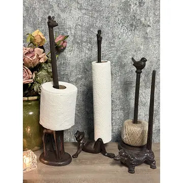 Cast Iron Anima Paper Towel Holder