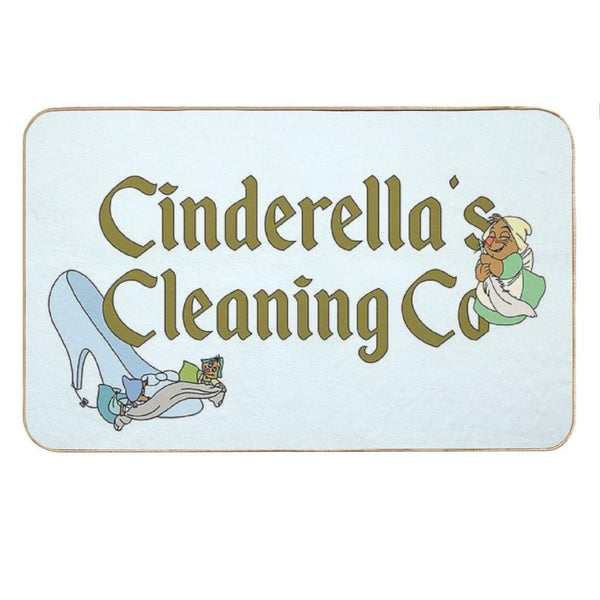 Cinderella Cleaning Co Bath Mat