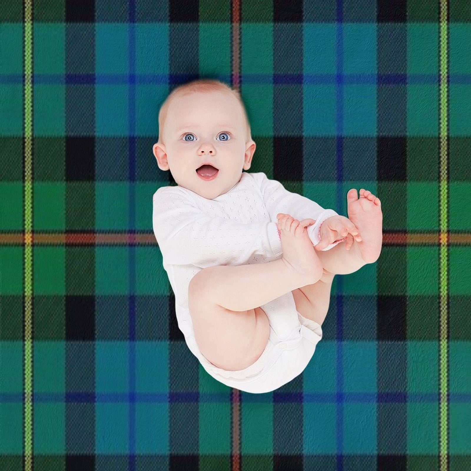Smith Ancient Tartan Durable Throw Blanket