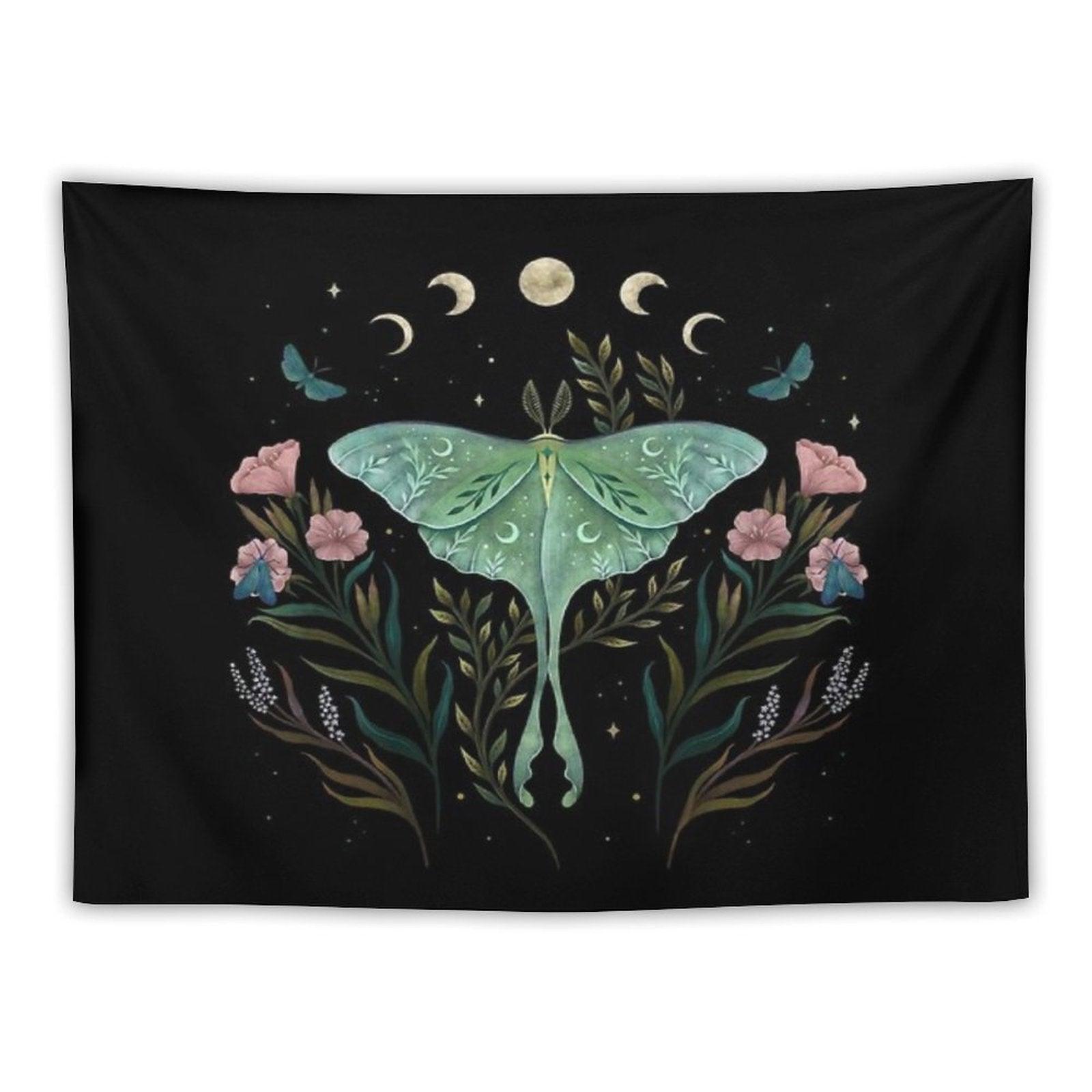 Luna And Forester Tapestry