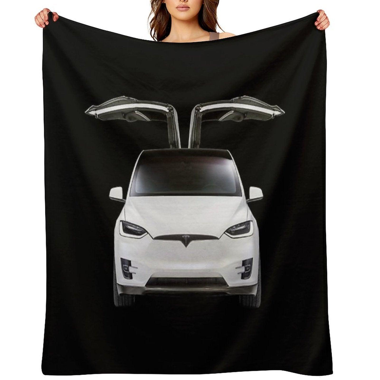 Model X, Tesla Model X Throw Blanket
