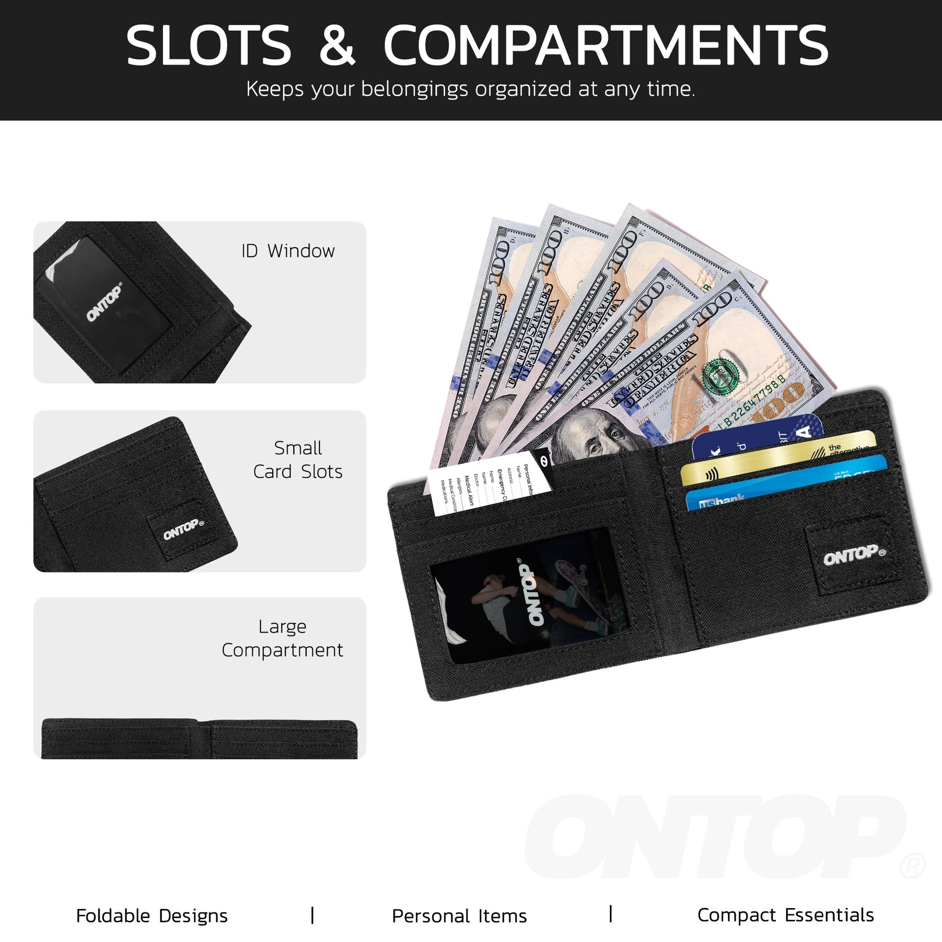 Bifold Eternal Wallet Card Holder