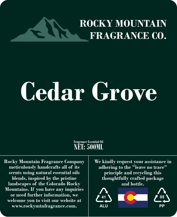Cedar Grove Fragrance Oil