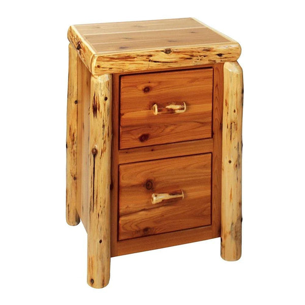 Cedar Log Filing Cabinets - Gifts for You 'n Me