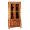 Cedar Log Gun Cabinet
