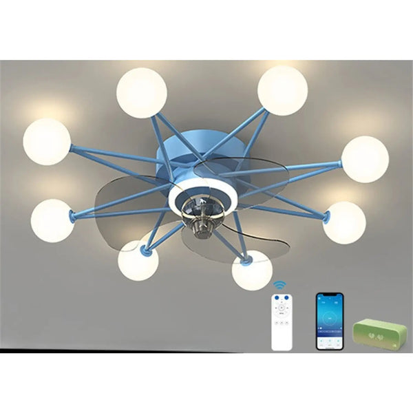 Ceiling Fan Light Modern Design for Living & Dining Room