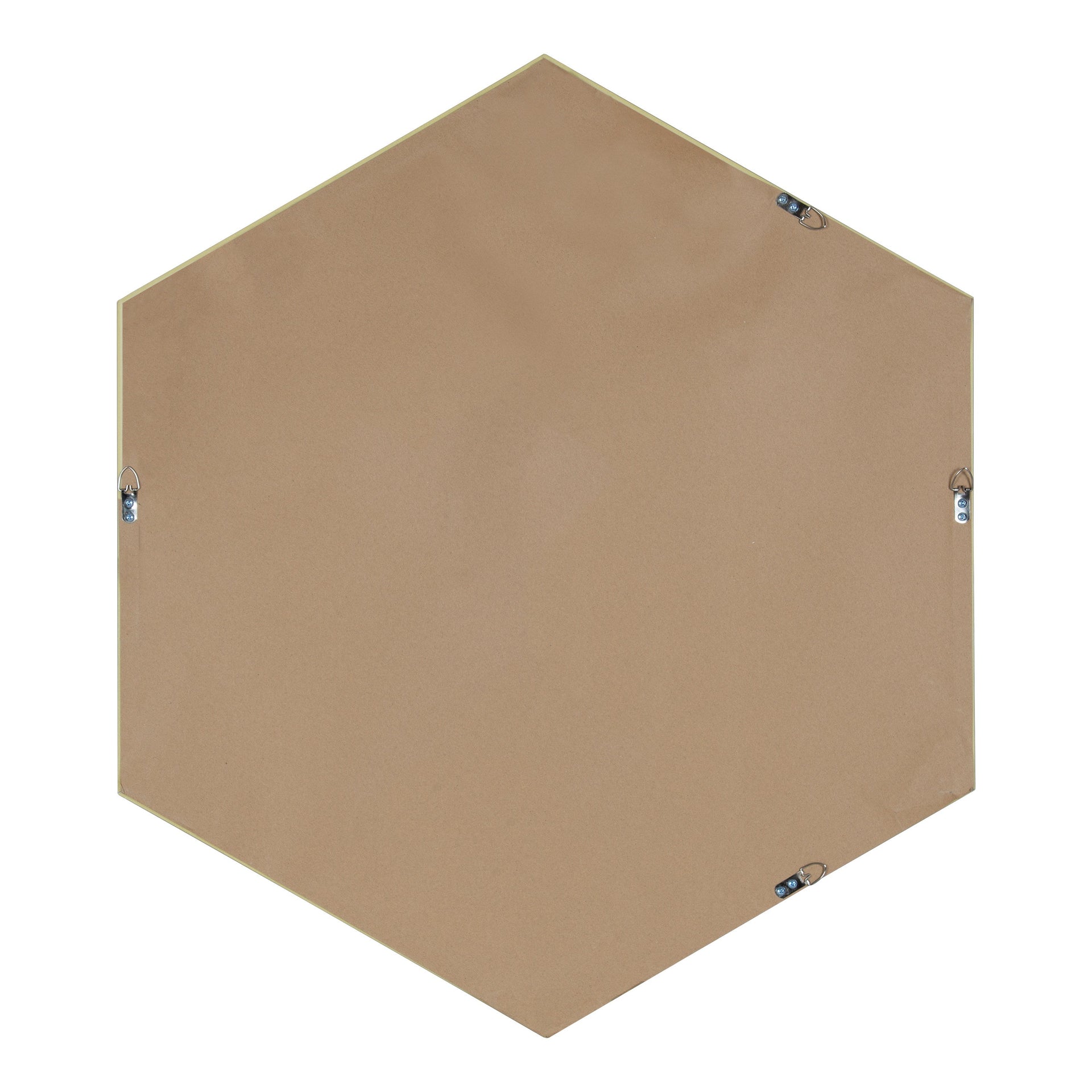 Rhodes Framed Hexagon Wall Mirror