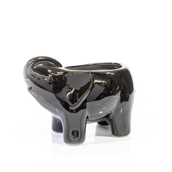 Black Elephant Candle