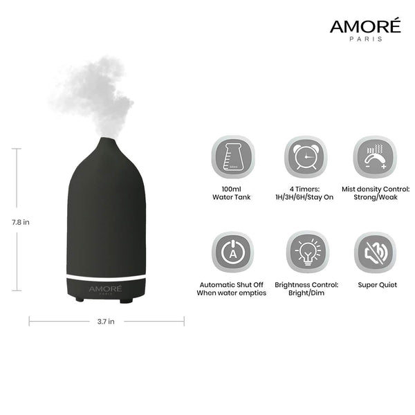 Ceramic Ultrasonic Aromatherapy Essential Oil Diffuser