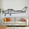 152 Metal Aircraft Wall Art - NCP0203 - 19.3" - 49 cm