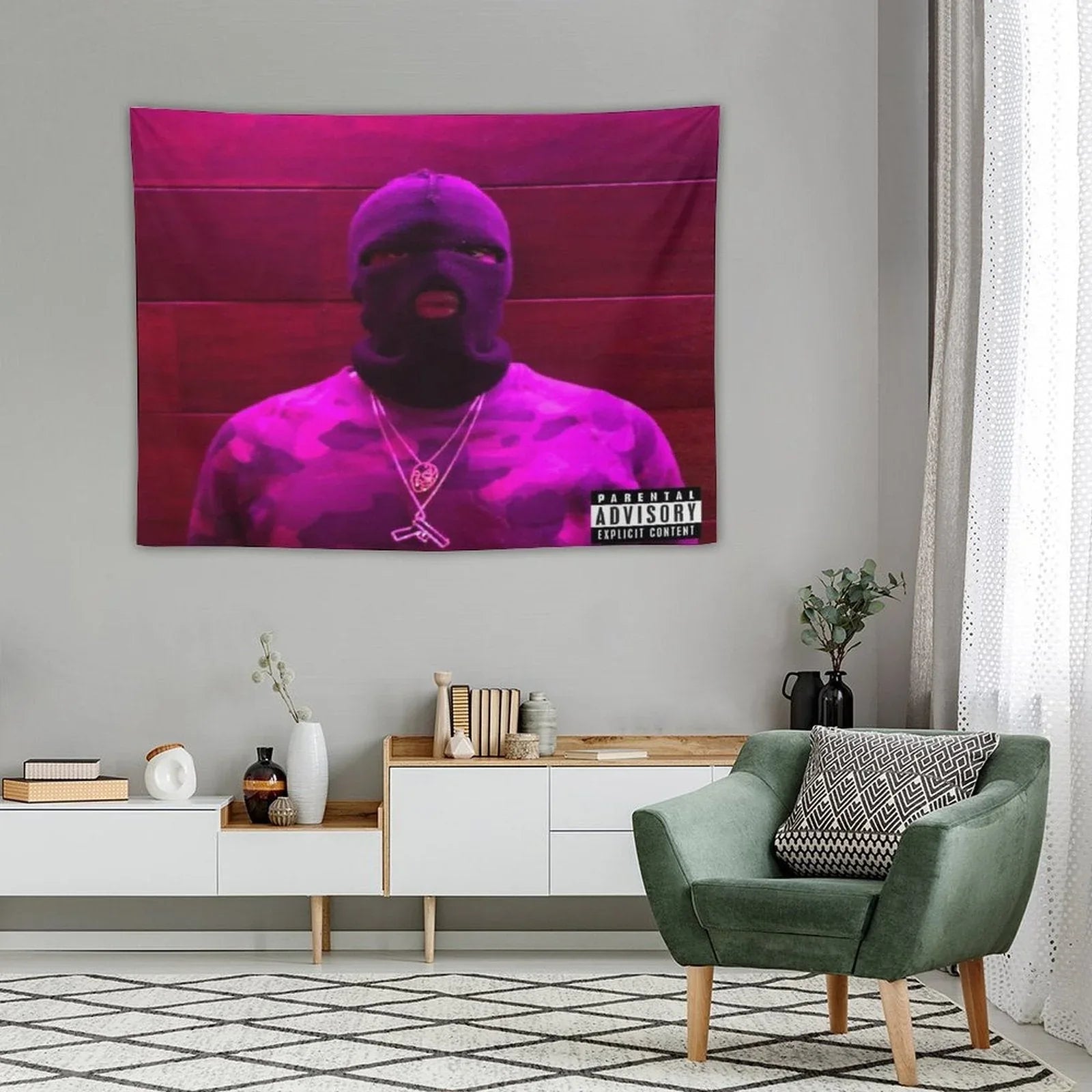Hell 2 Paradise Tapestry